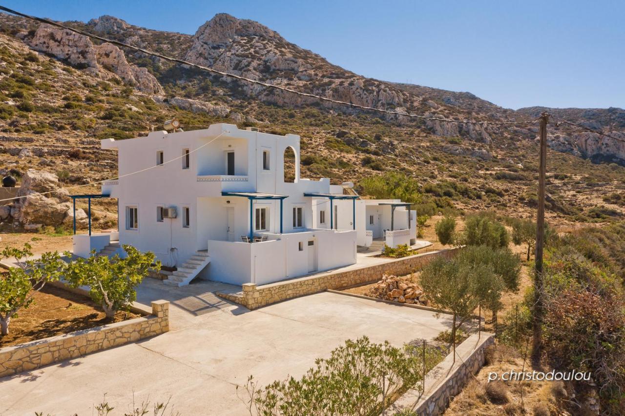 Albatros Studios & Apartments Lefkos  المظهر الخارجي الصورة