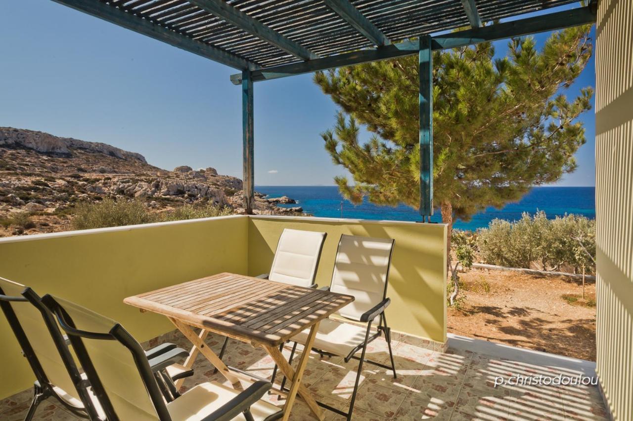 Albatros Studios & Apartments Lefkos  المظهر الخارجي الصورة