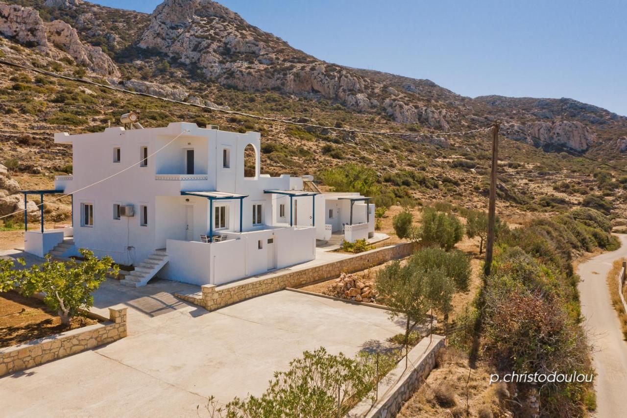 Albatros Studios & Apartments Lefkos  المظهر الخارجي الصورة
